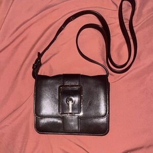 Rebecca Minkoff - Elegant Black Leather Shoulder Bag